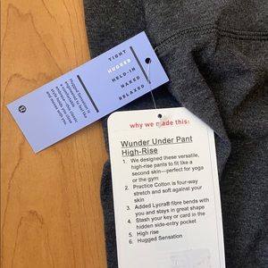 Lululemon Wunder Under Pant High Rise